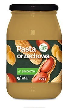 Pasta orzechowa Smooth 900g